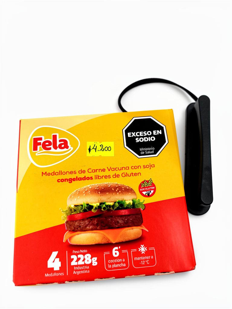 Fela medallones carne vacuna congelados 4u