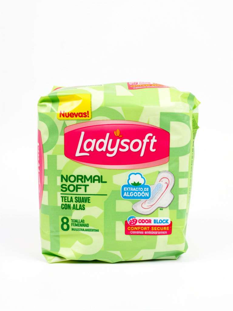 Ladysoft Normal Soft 8 toallitas