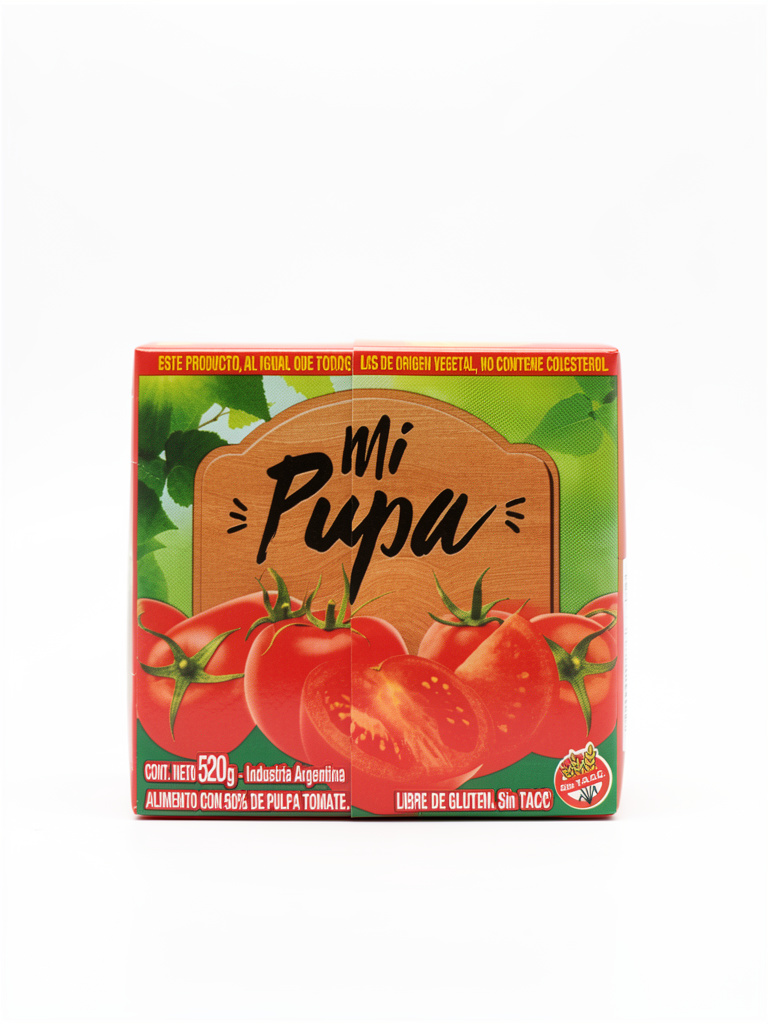 Mi Pupa pulpa de tomate 520g