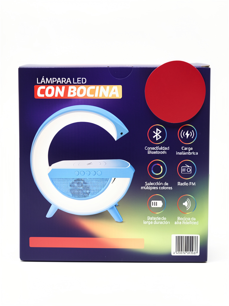 CARGADOR / PARLANTE LAMPARA IML