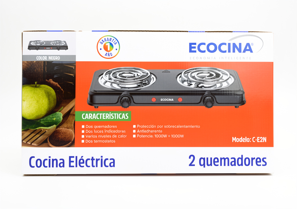 ESTUFA ELECTRICA 2 QUEMADORES