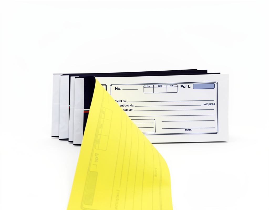 TALONARIO DE RECIBOS C/COPIA