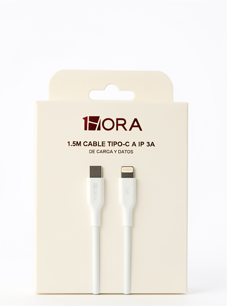 CABLE 1 HORA TIPO C /IPHONE CAB257 1M HORA