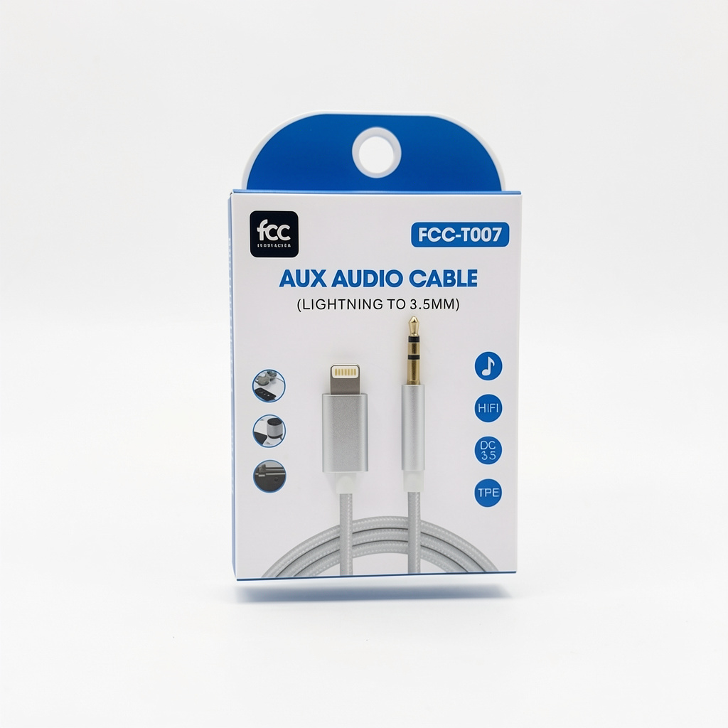 CABLE AUXILIAR 3.5- a PHONE FCC-T007