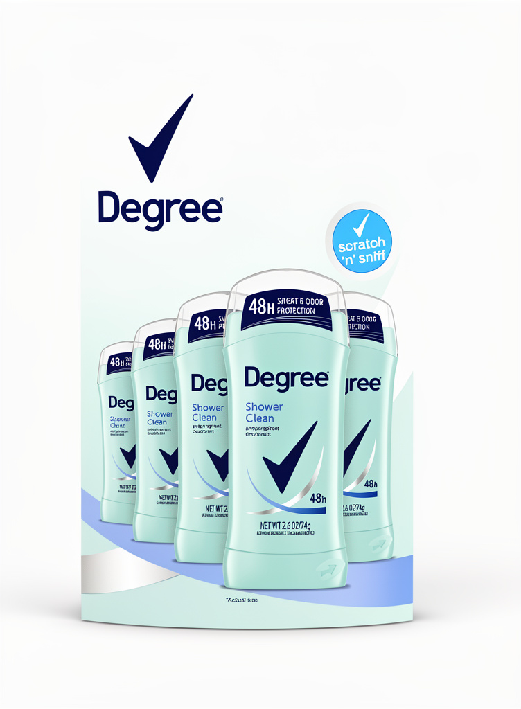 DESODORANTE DEGREE SHOWER CLEAN