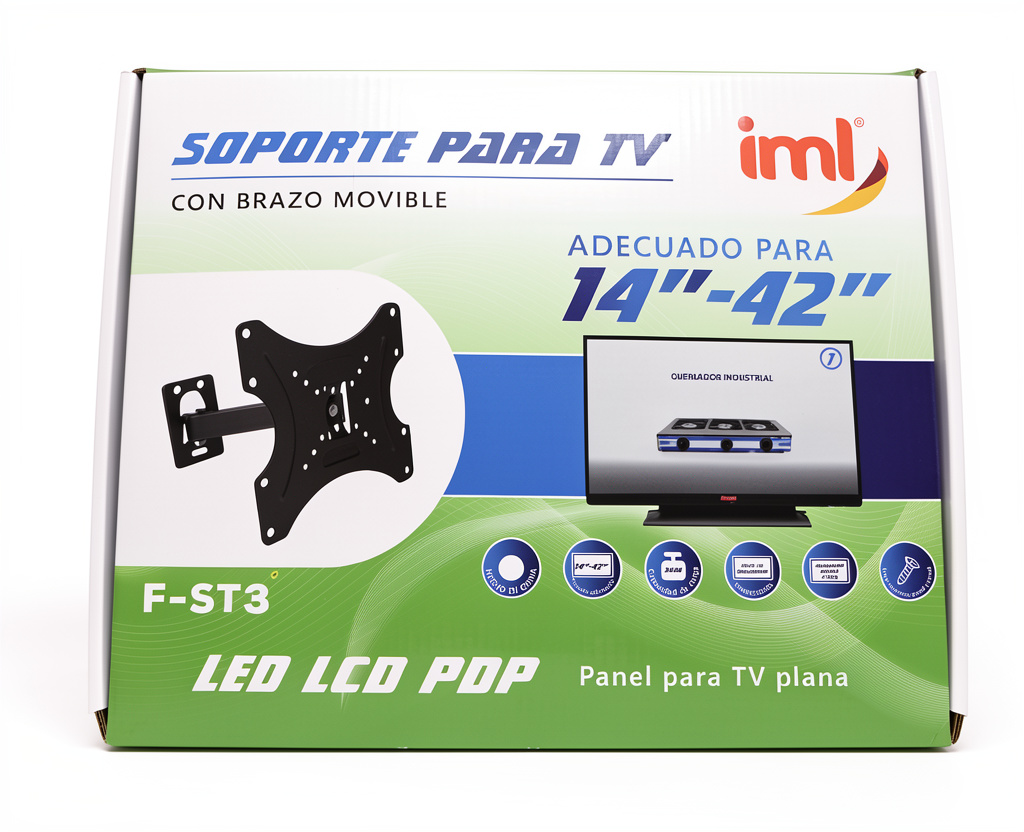 SOPORTE TV 14-42 BRAZO MOVIBLE F -ST3 iml