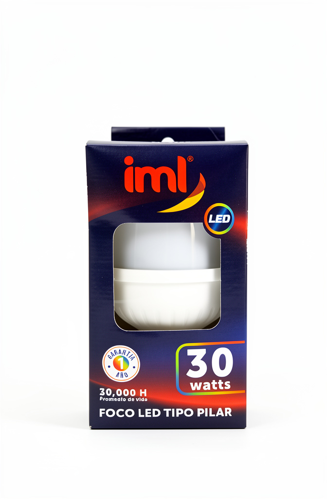 FOCO 30W LED TIPO PILAR