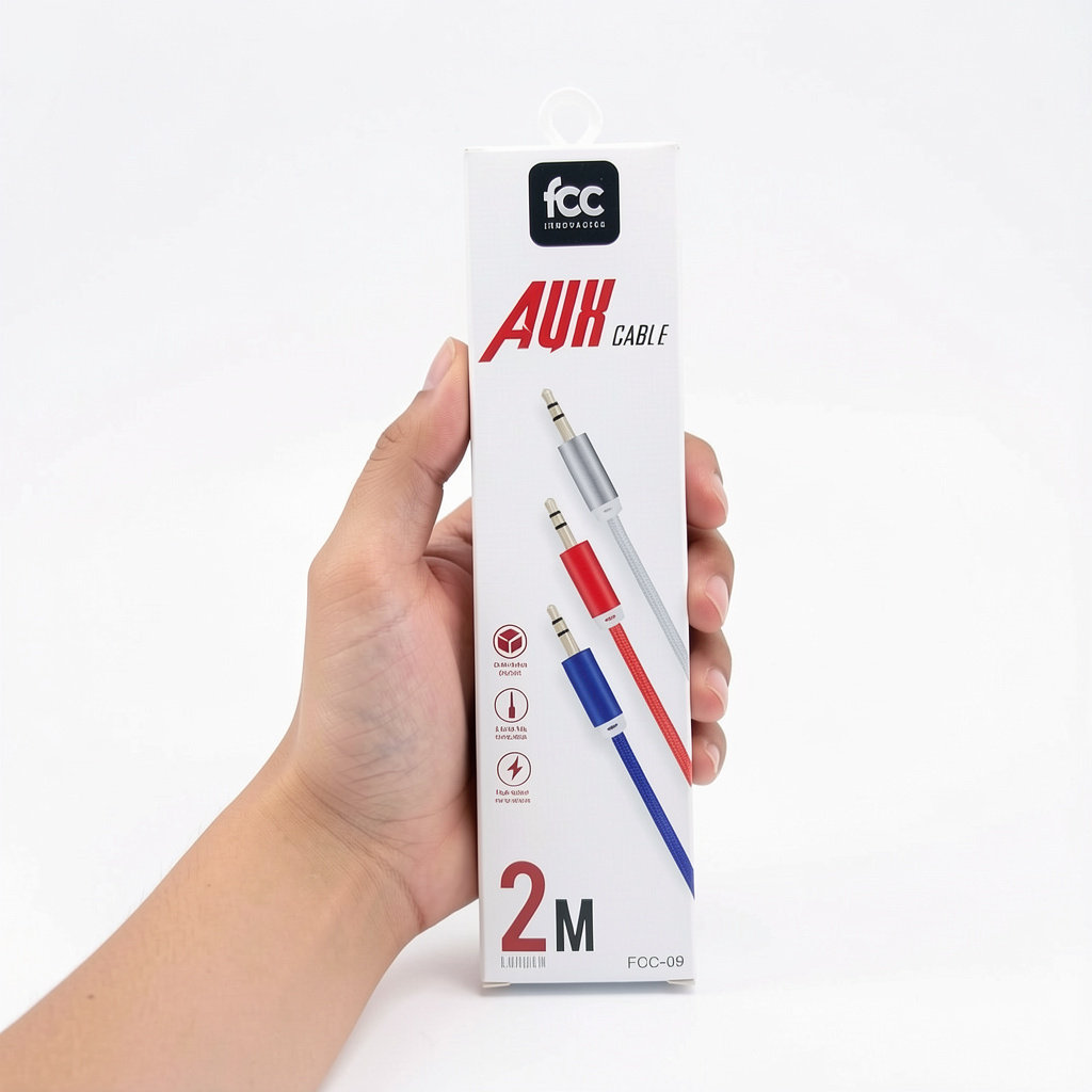 CABLE AUXILIAR AUDIO 3.5 FCC -09