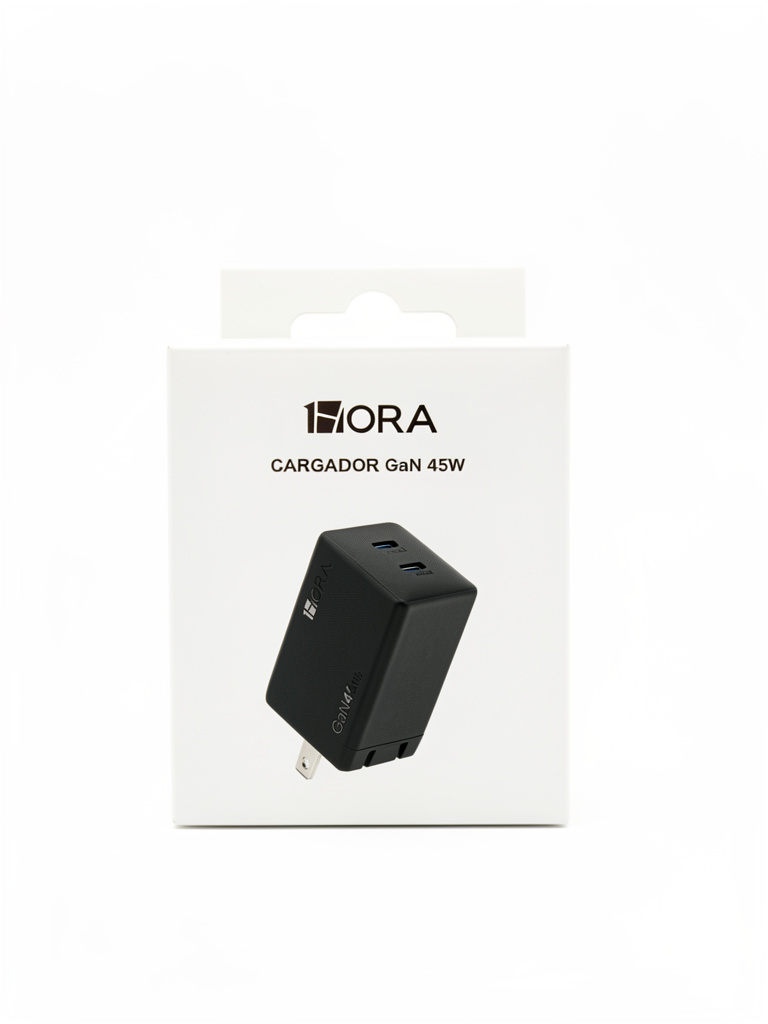 CUBO CARGA 45W 2 SALIDAS C  GAR171 CABEZAL 1 HORA