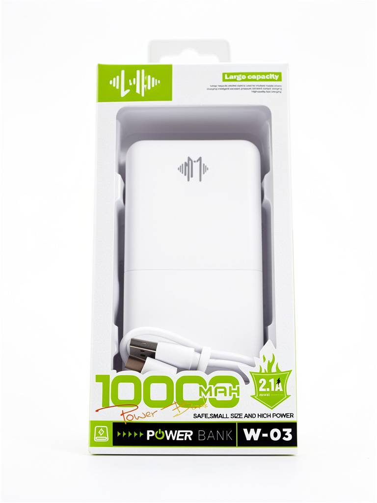 BATERIA PORTATIL 10000 MAH W-03