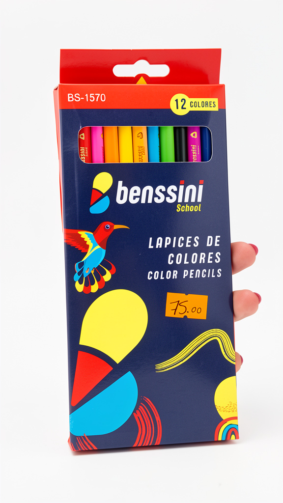 LÁPIZ DE COLORES BENSSINI