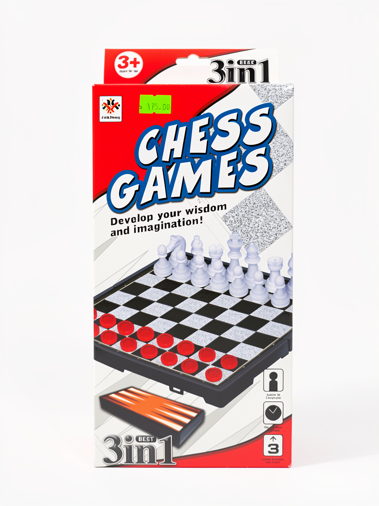 AJEDREZ CHESS GAMES PLÁSTICO