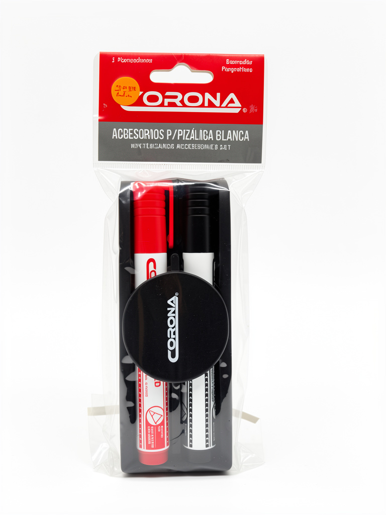 BORRADOR Y MARCADOR ACRÍLICO CORONA