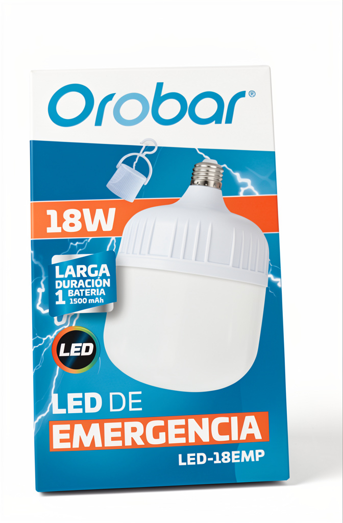 FOCO 18W EMERGENCIA OROBAR