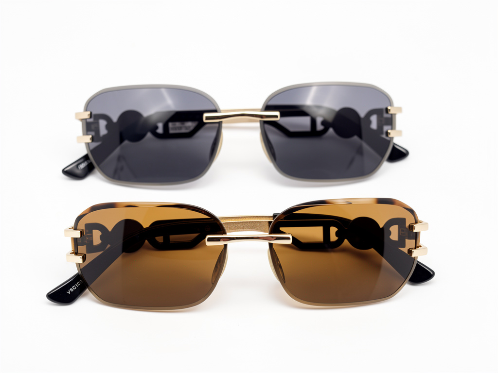 LENTES VSC103 SEMI CUADRADO P/ DORADA CABEZA LEOPARDO