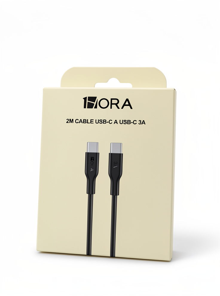 CABLE 1 HORA 2M TIPO C-C CAB270 3A 1 HORA