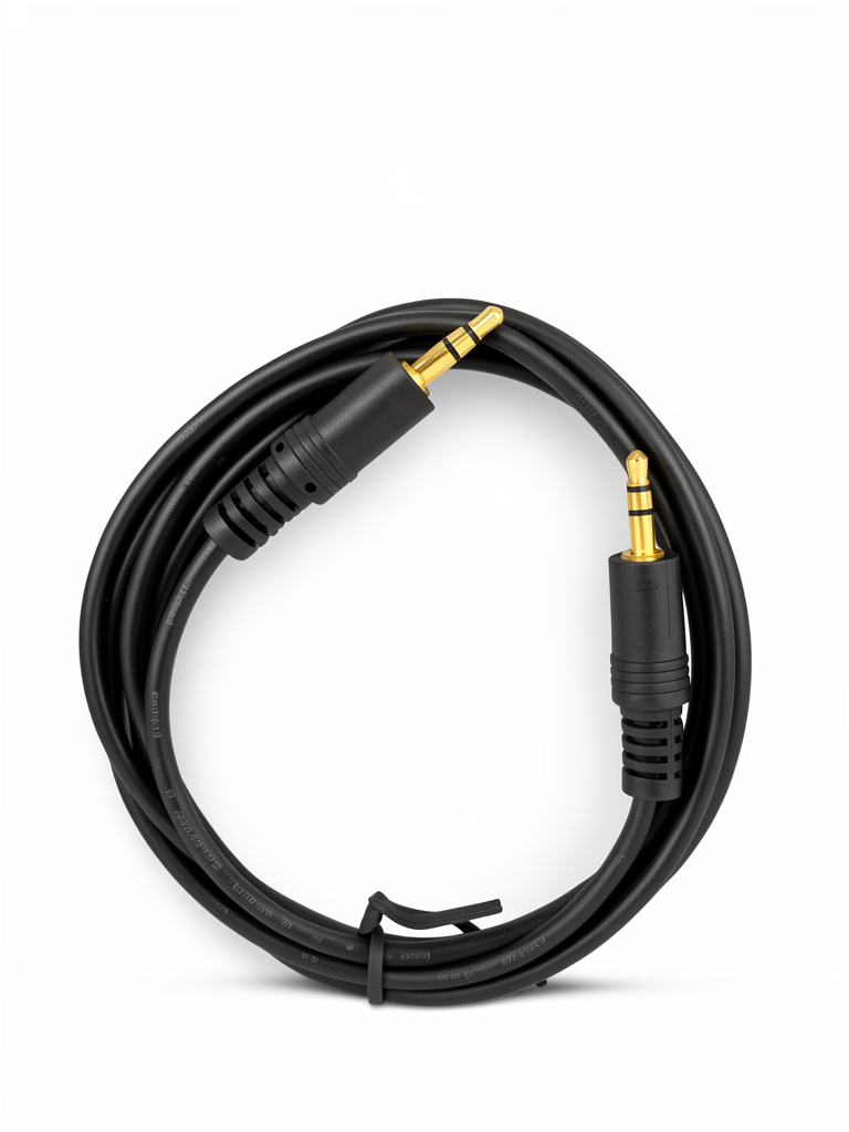 CABLE AUXILIAR 3.5 a 3.5 NEGRO BOLSA