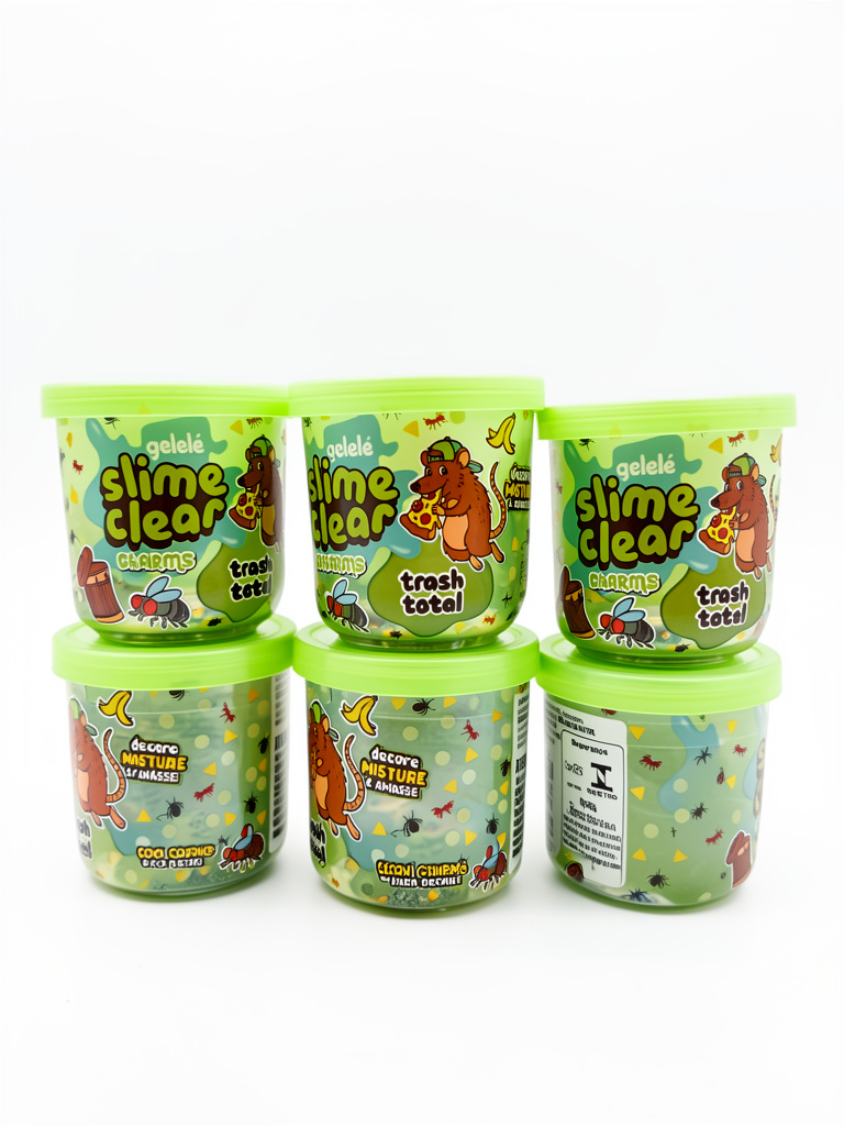 Gelelé Slime Clear insetos