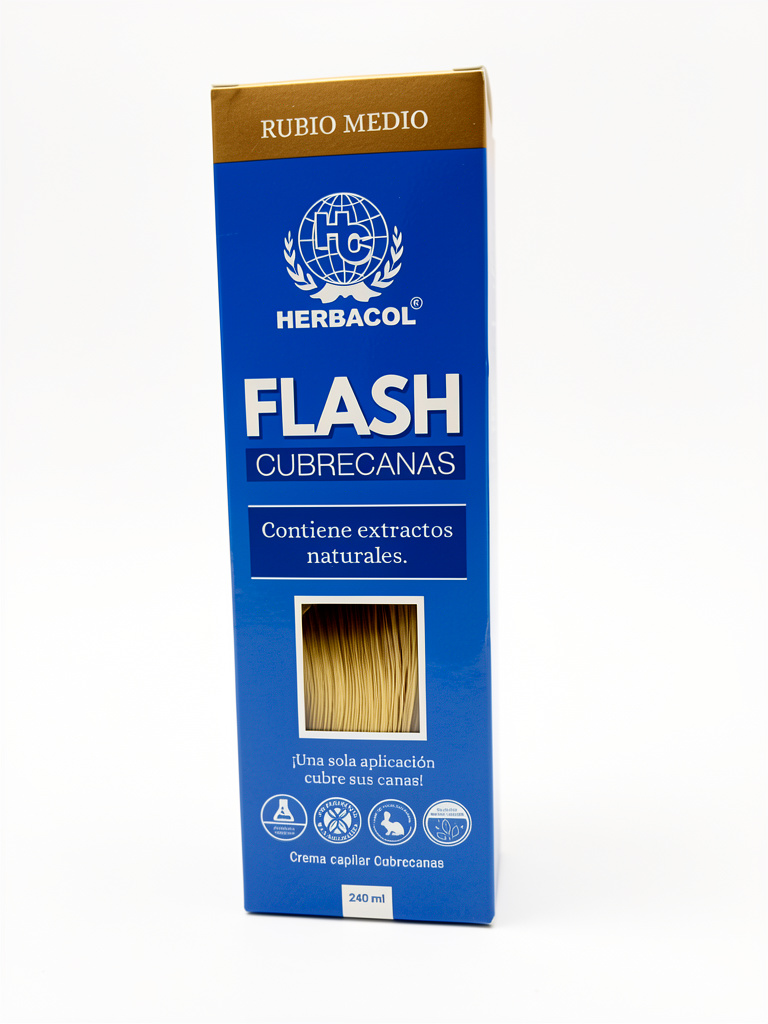 Flash cubrecanas Herbacol x 240ml Rubio Medio