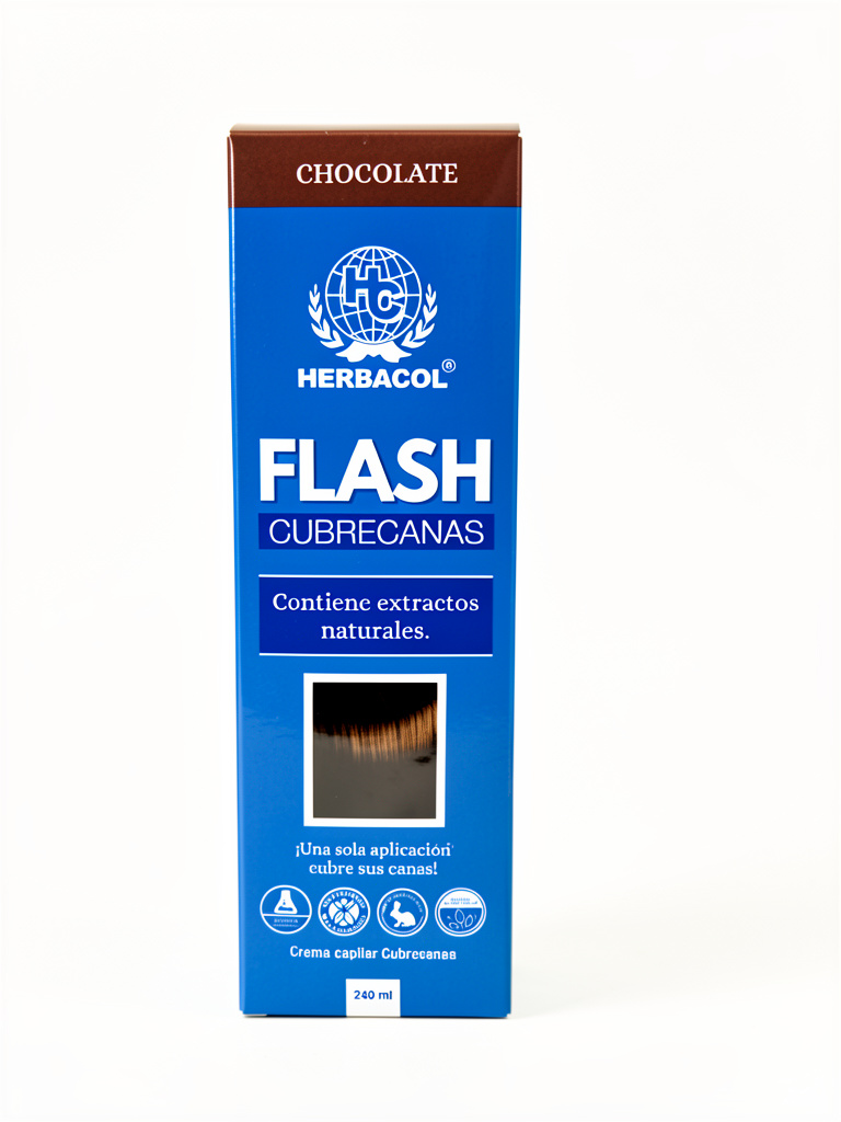 Flash cubrecanas Herbacol X 240ml Chocolate