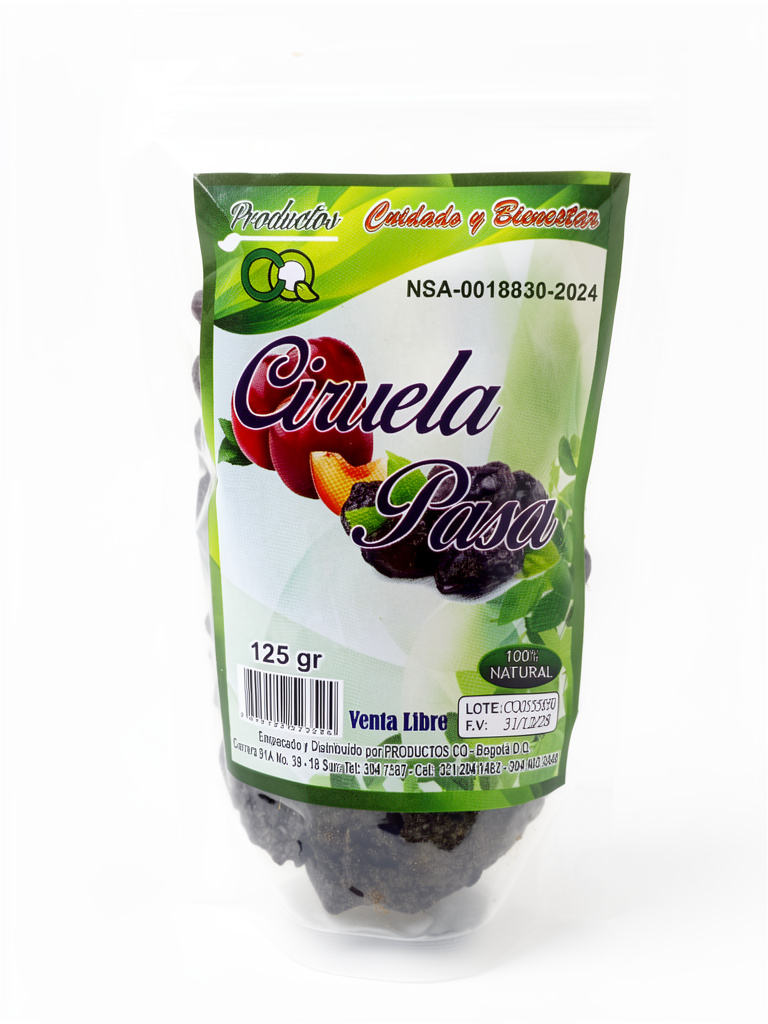 Ciruela Pasa x 125gr