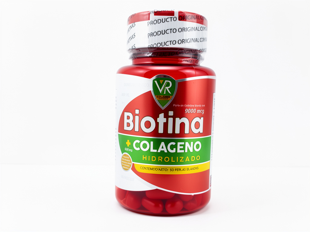 Biotina + colágeno x 50 caps.