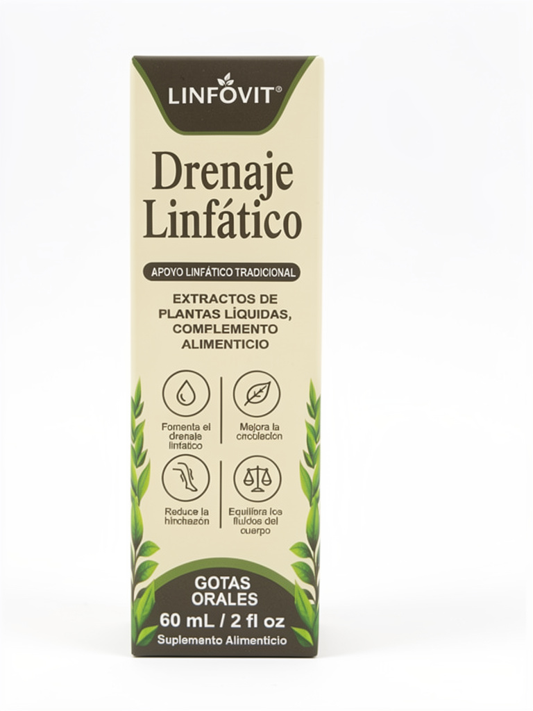 Drenaje Linfático gotas x 60ml