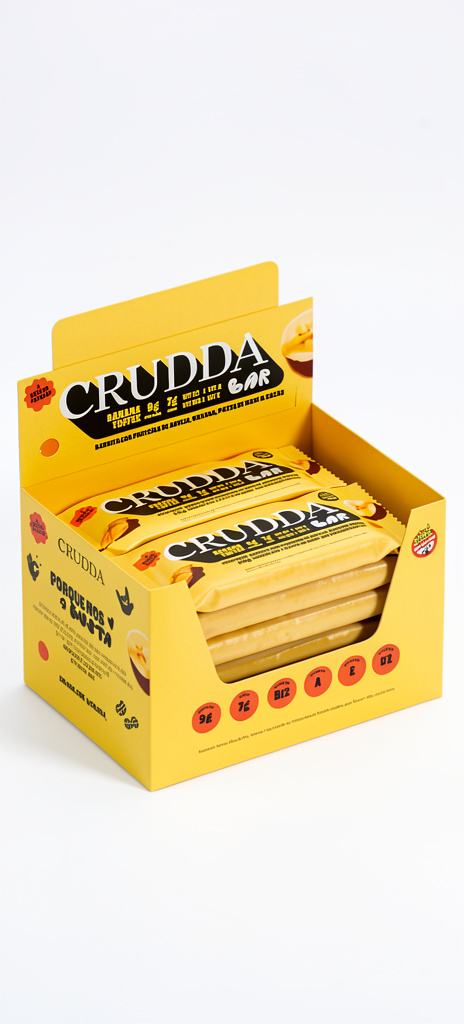 Crudda Bar Banana Toffee