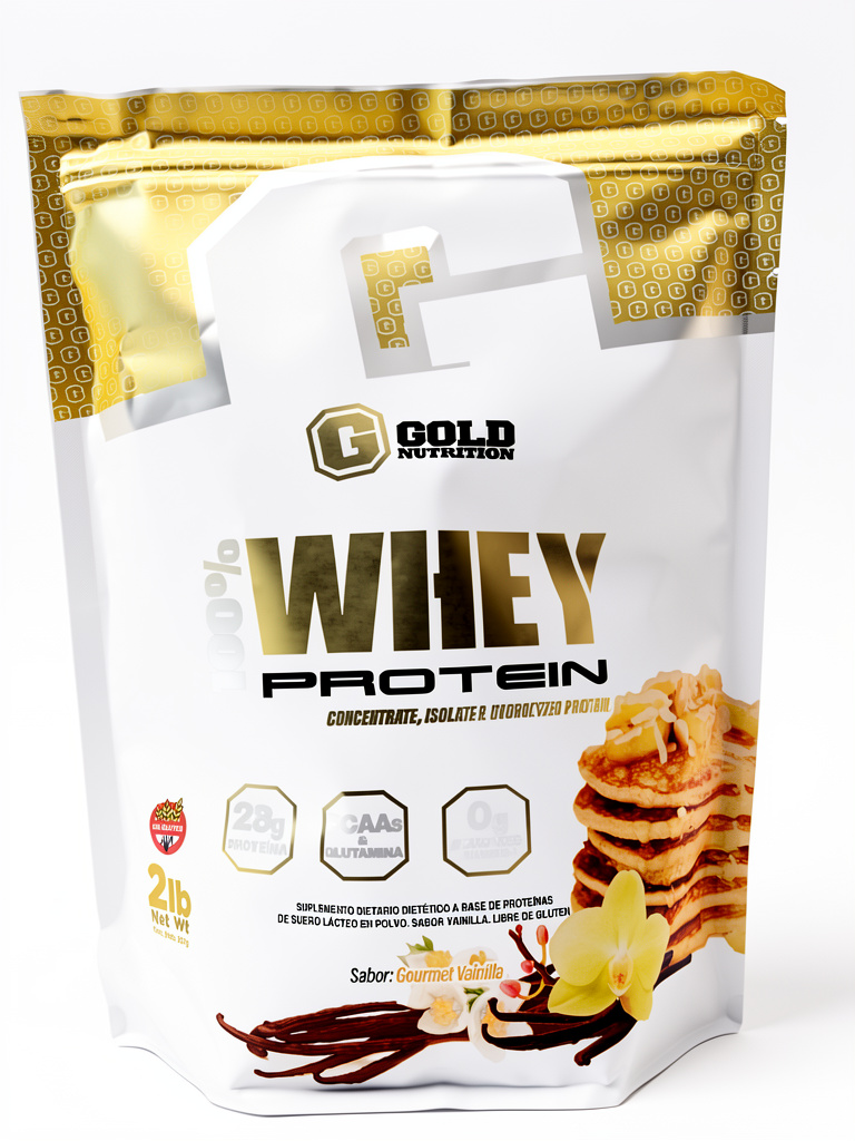Gold Nutrition Whey Protein vainilla 2lb