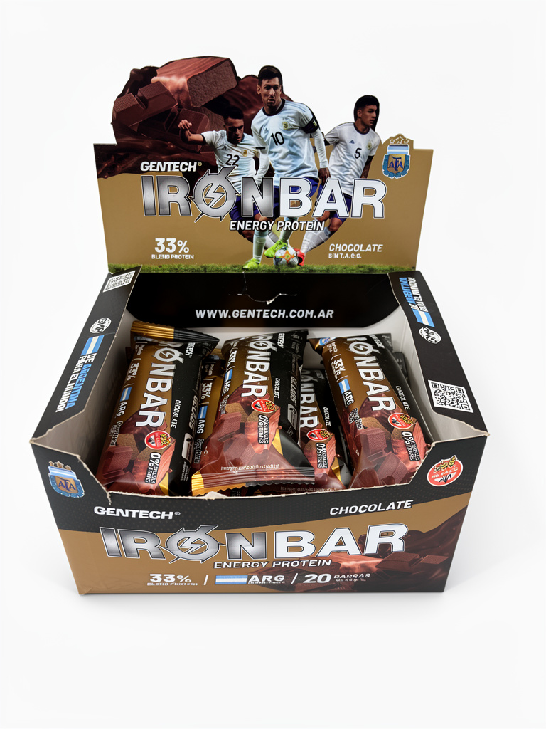 Gentech Iron Bar chocolate