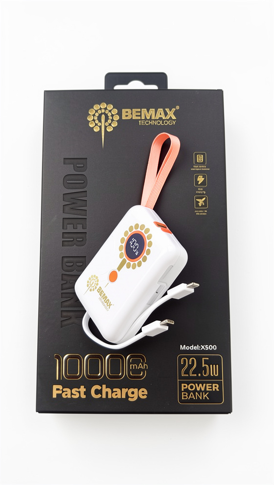 POWER BANK BEMAX FAST CHARGE 10000MAH