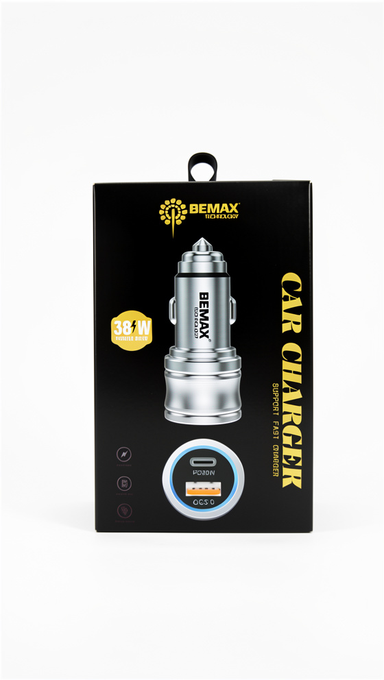 CARGADOR VEHICULO BEMAX 38W