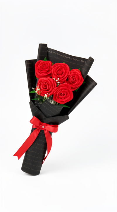 5 ROSAS ETERNAS