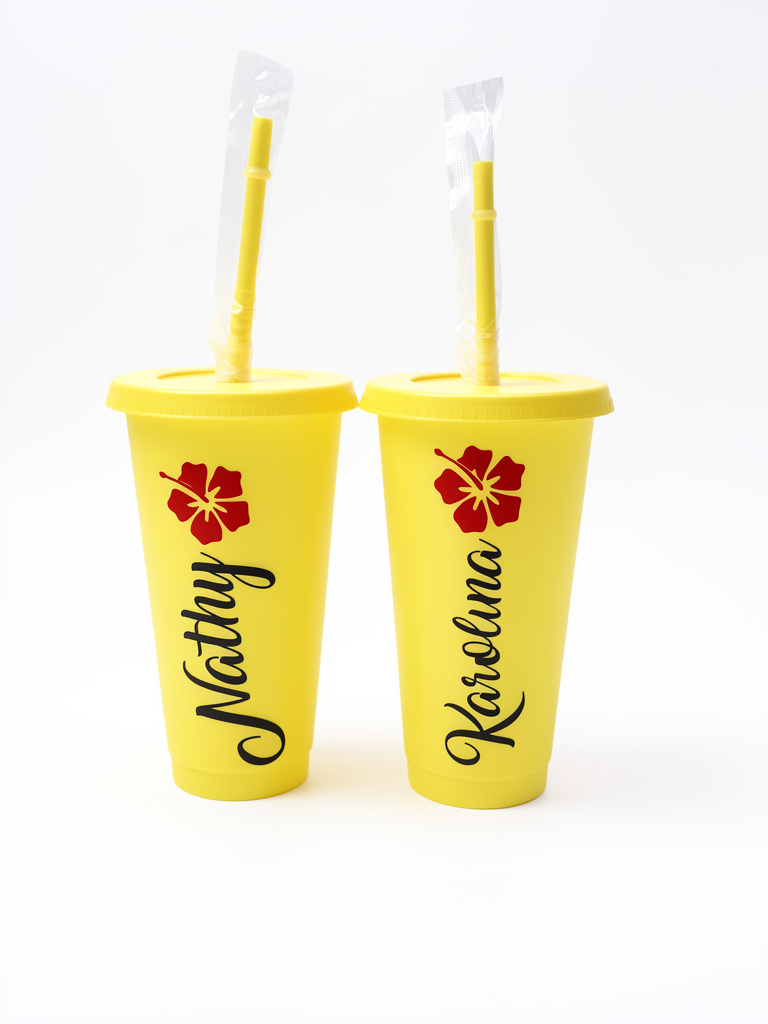 vaso de plastico personalizado