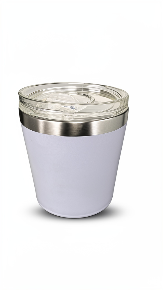 Vaso Café Metálico (Láser)