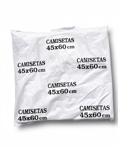 Camiseta 45x60 Blanca Super Resistente
