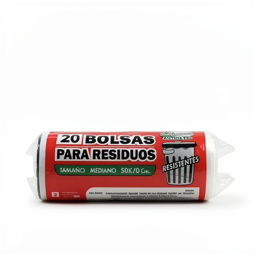 Bolsas de Residuo rollo 50x70 20u.
