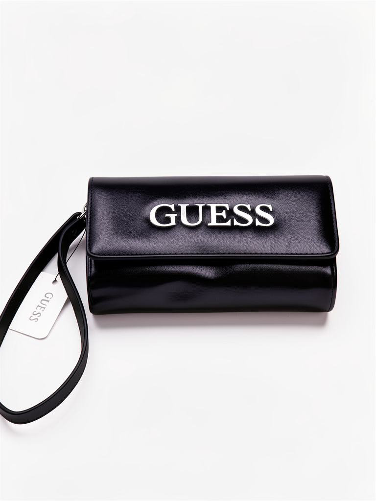 GUESS billetera negra