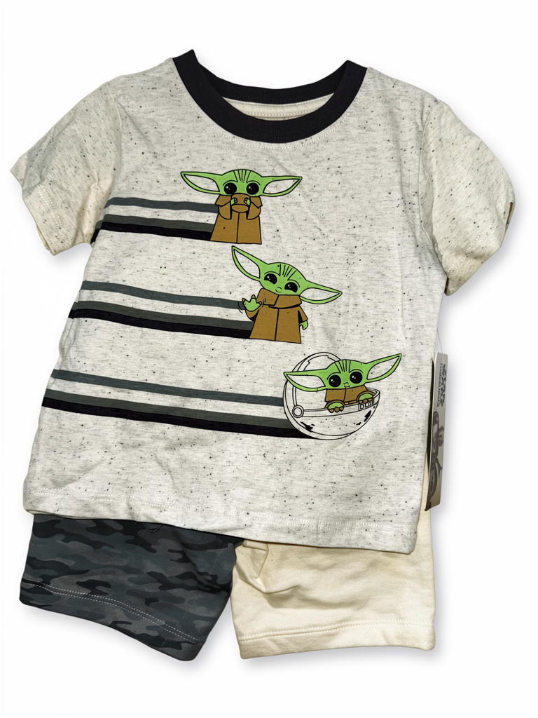 Set Grogu gris talla: 24m