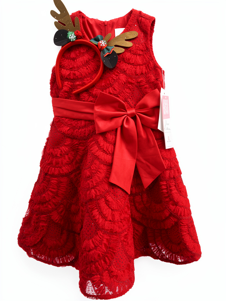 Vestido rojo TALLA:6