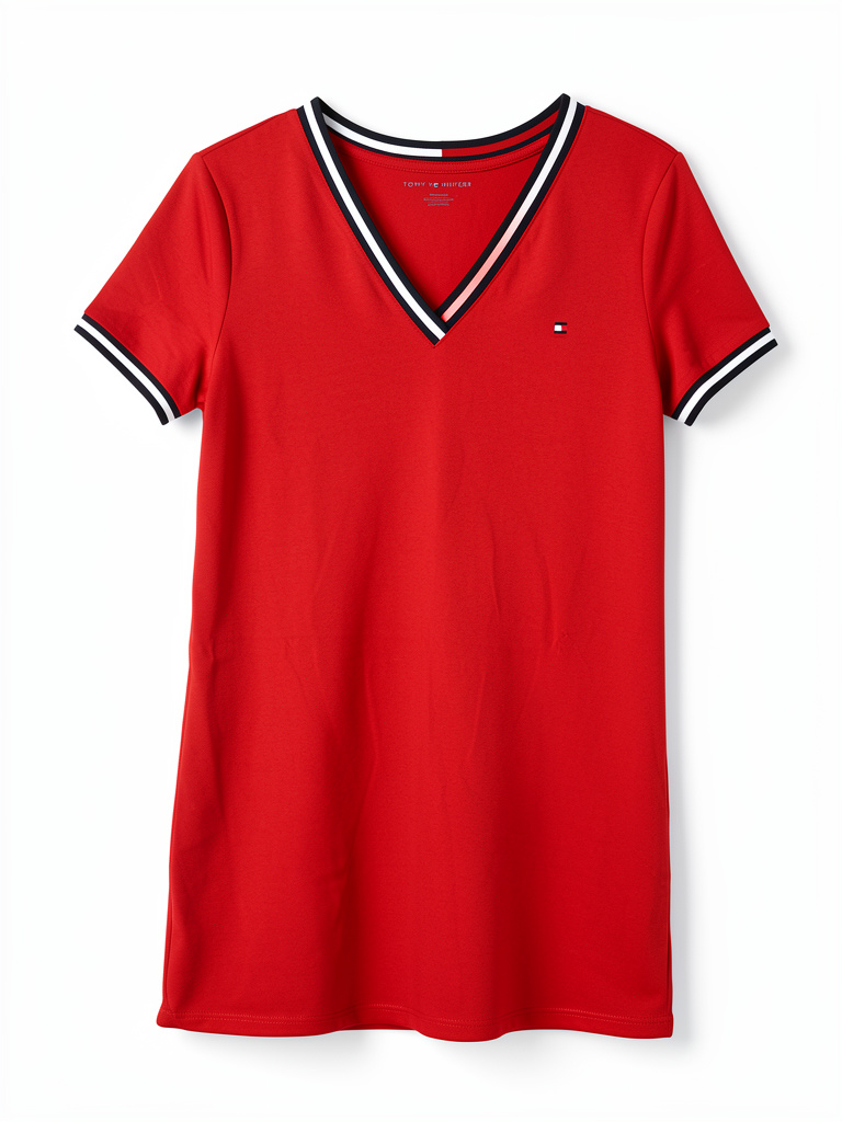 Tommy Hilfiger vestido rojo