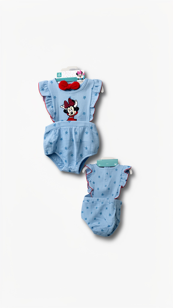 Minnie body azul 18m