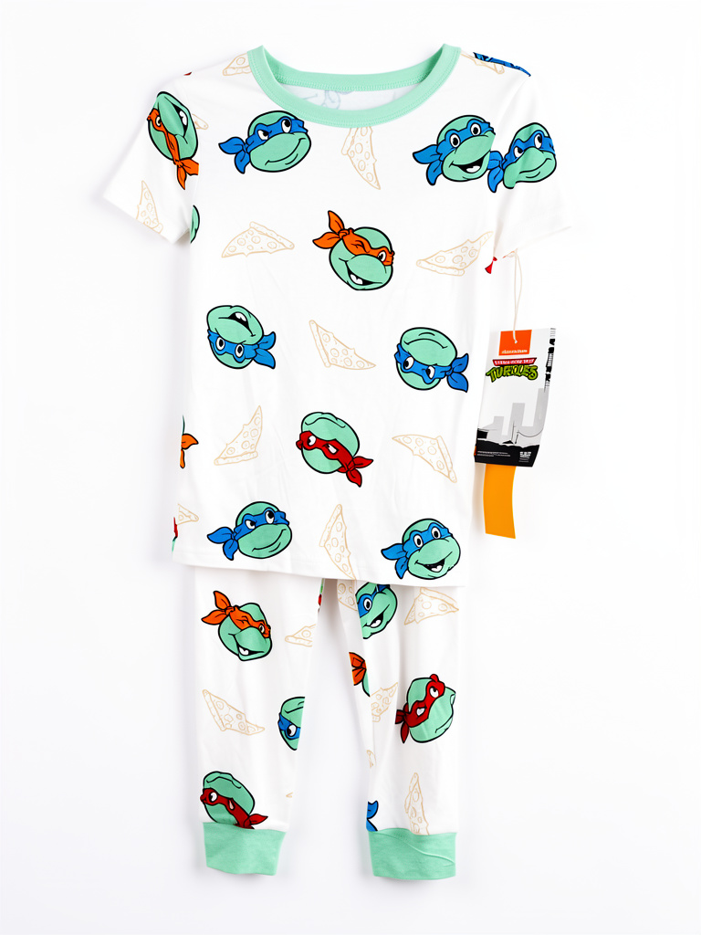 Pijama talla 4 Tortugas Ninja blanca