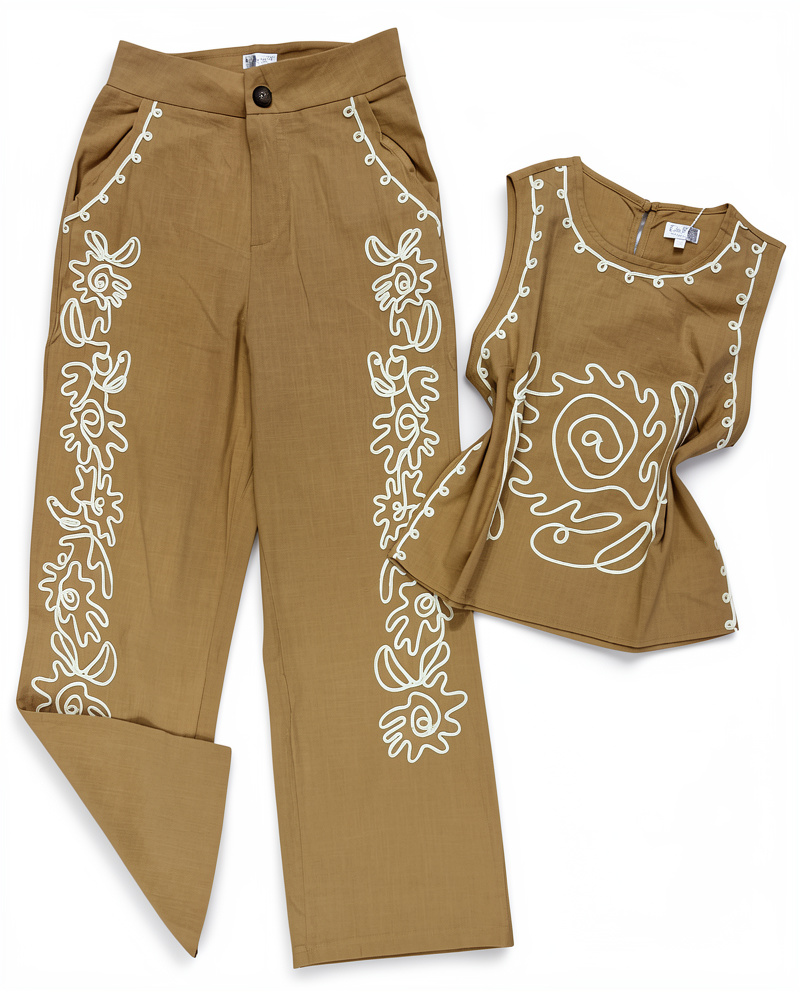 Conjunto Elegante  Estampado