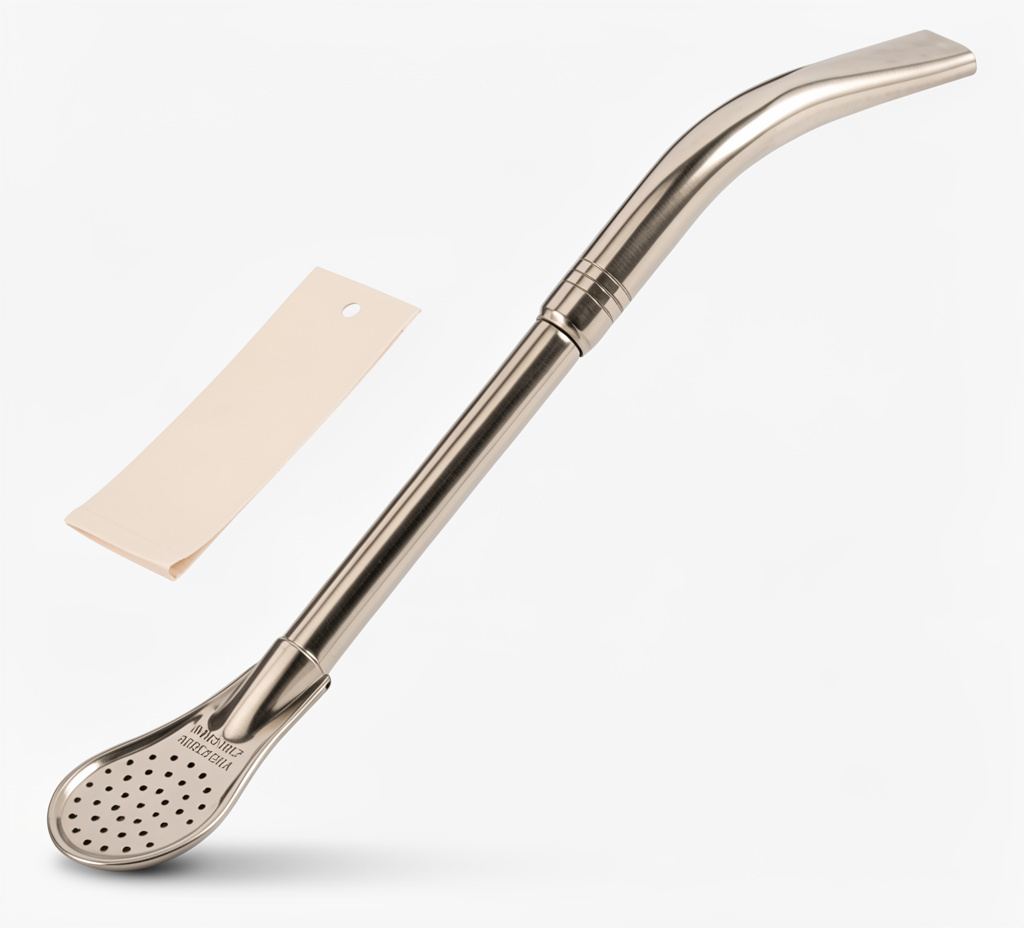 Bombilla de acero inox