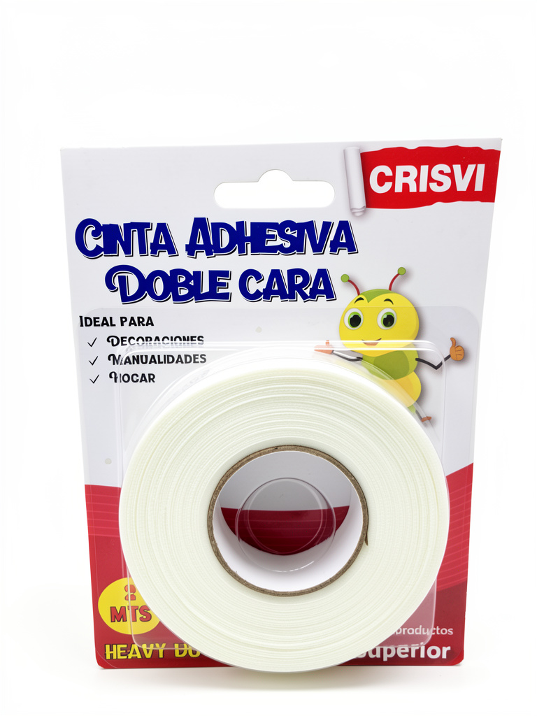 Cinta Doble Fax Crisvi Blanca