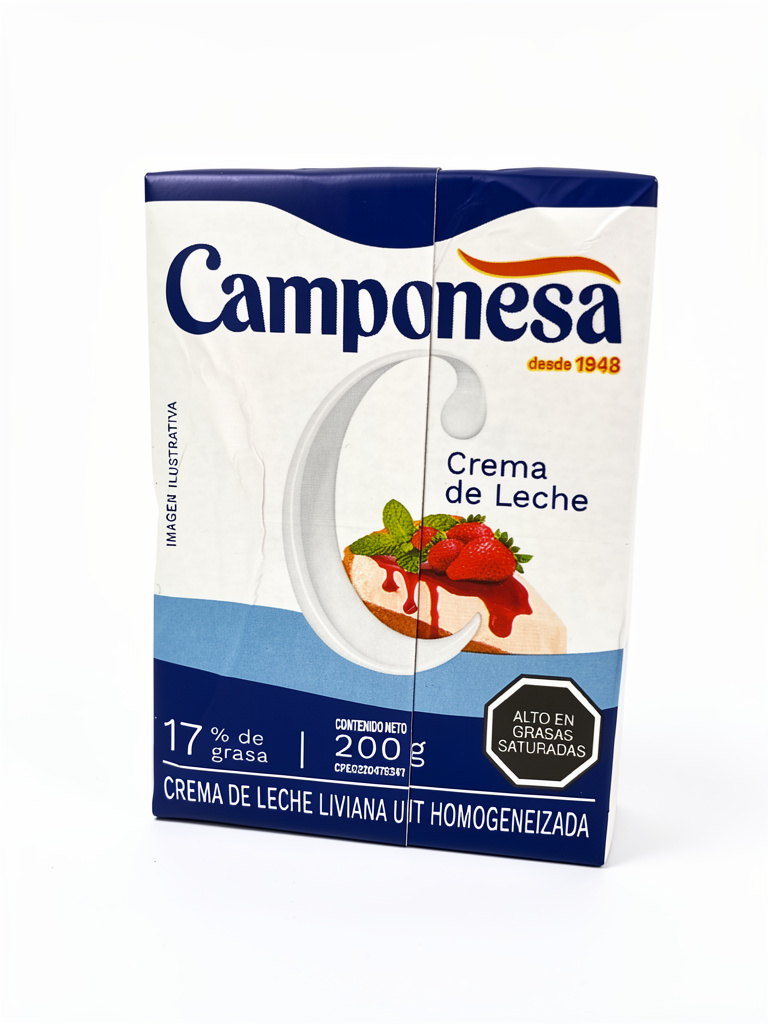Crema de leche camponesa 200gr