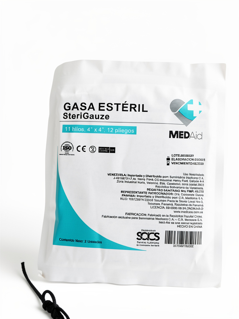 Gasas esteril