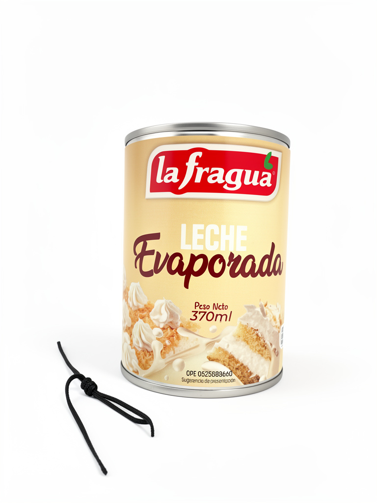 Leche evaporada 370ml