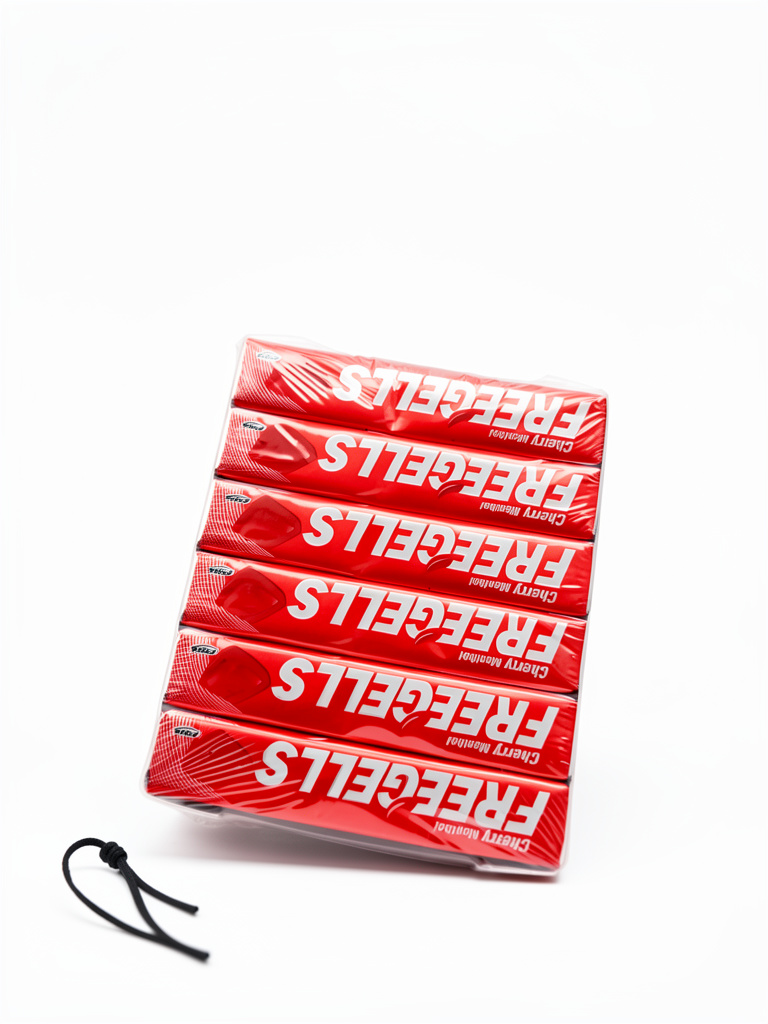 Freegells rojo mentol